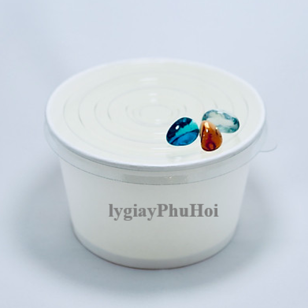 Tô Giấy Trắng 10oz (350ml)
